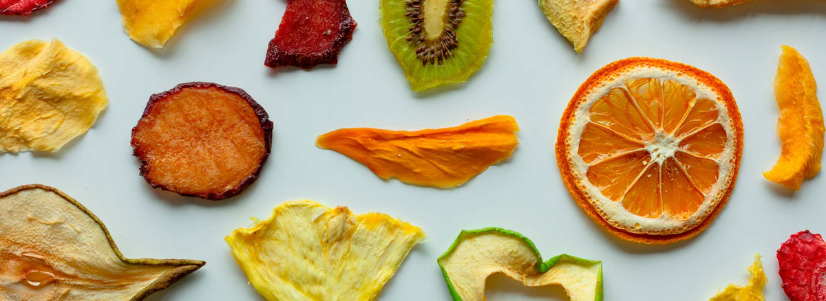 Fruta fresca vs Fruta deshidratada